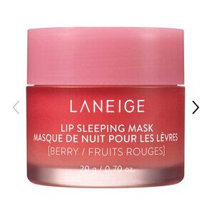 LANEIGE Lip Sleeping Mask in Berry - 20g Full Size / used once